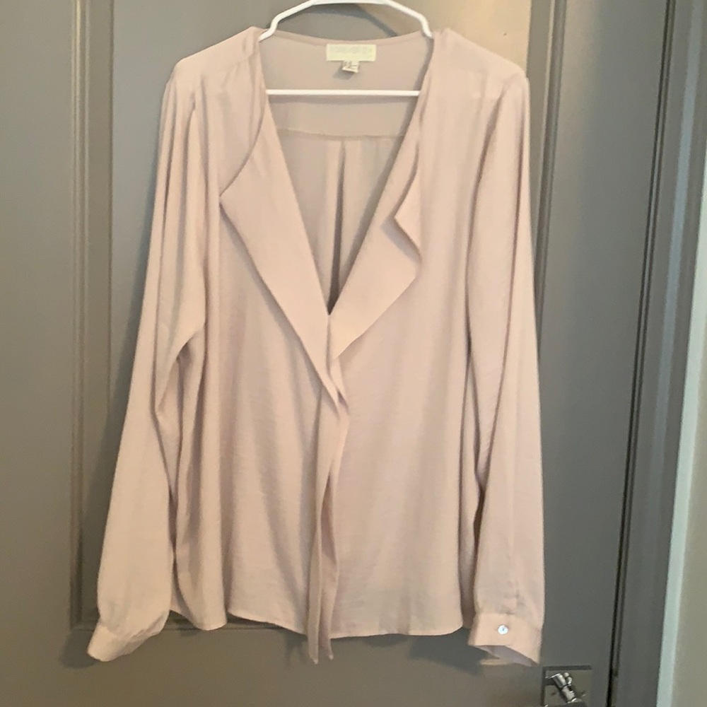 Nude blouse